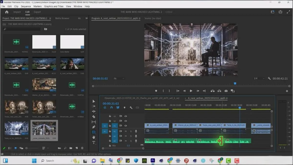 AI电影制作终极指南：从创意到成片，系统掌握智能影视全流程实战课(中英字幕