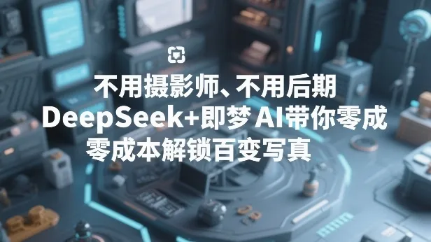不用摄影师、不用后期，DeepSeek+即梦AI带你零成本解锁百变写真！-温久网络
