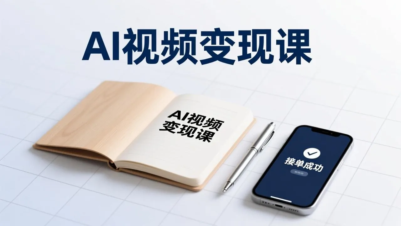 AI视频变现课，学完即可创作短片、接商单，实现副业增收，单项目报价可达千元-温久网络