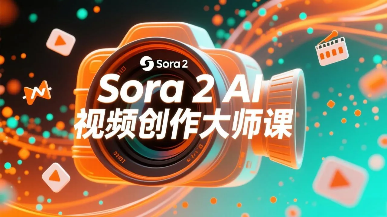 如何利用Sora 2创建流行AI人工智能视频大师班教程：掌握创作全流程，产出百万播放内容-温久网络