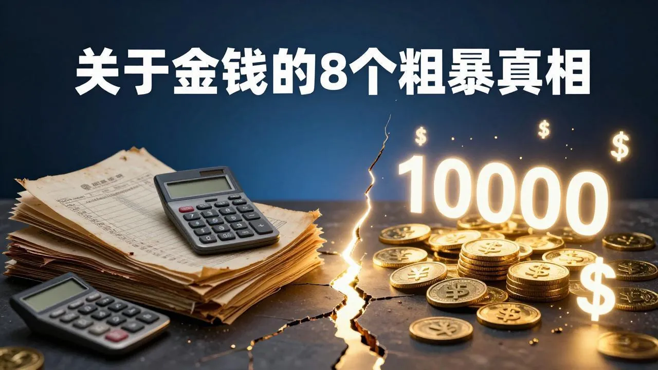 付费文章：关于金钱的 8 个粗暴真相，彻底重塑你的赚钱思维与财富认知-温久网络
