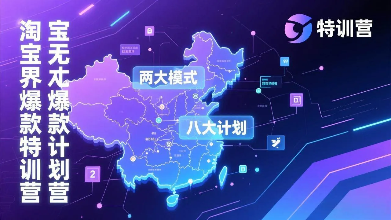 （17226期）淘宝无界爆款训练营：2026年1月杭州线下高端集训课，3天构建两大模式八大计划体系-温久网络