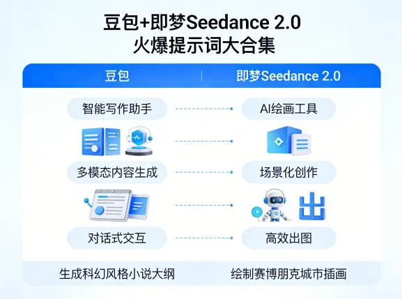 豆包+即梦Seedance 2.0，市面上卖的比较火爆的提示词大合集-温久网络