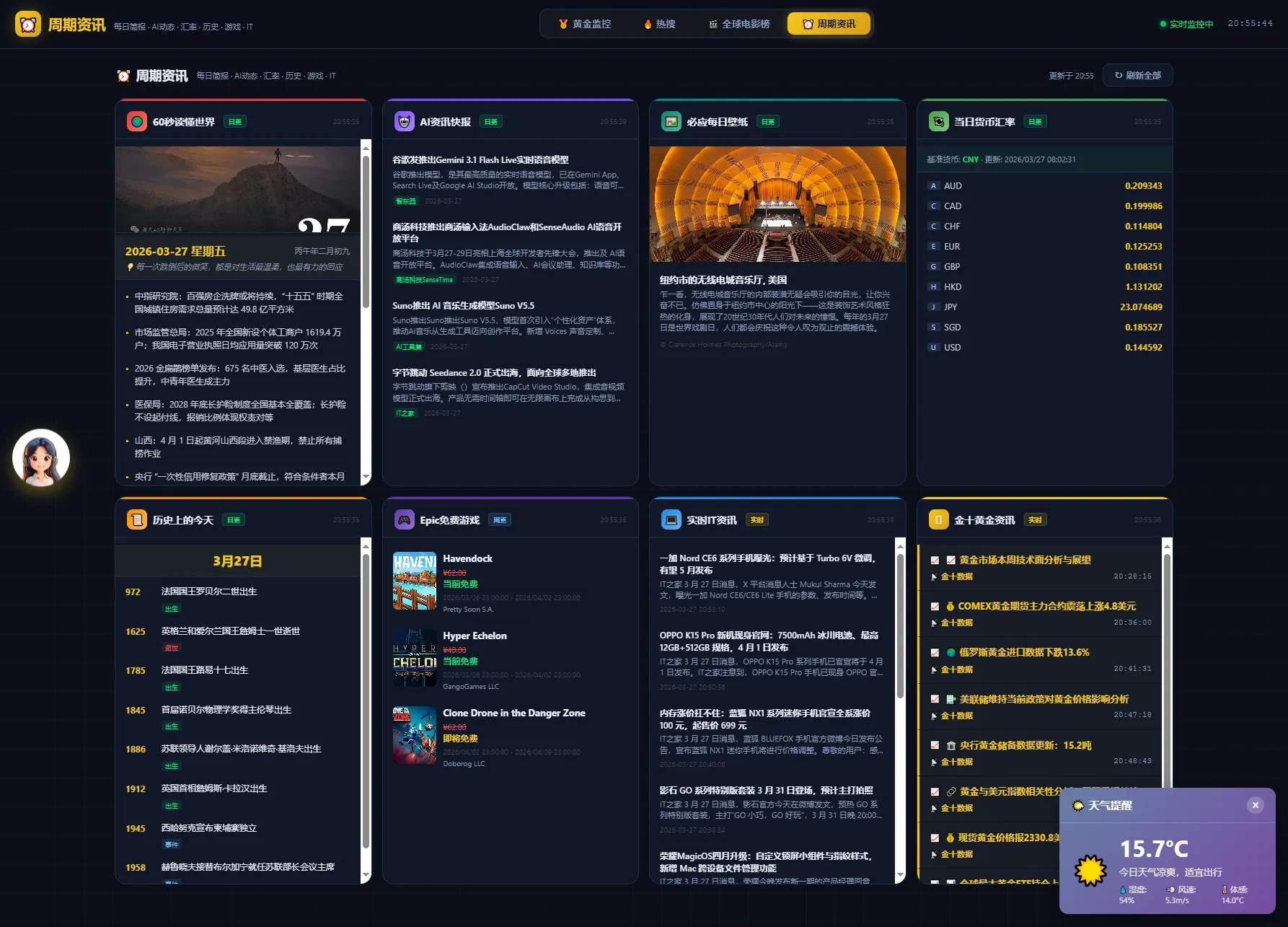 新版黄金价格监控源码（K线图模块，黄金舆情模块，AI智能客服）-温久网络