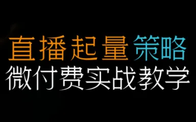 半野老师·直播带货起量与微付费必学课视频号(更新2026) 半野老师·直播带货起量与微付费必学课视频号(更新2026)