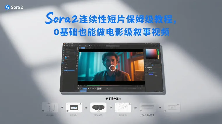 Sora2连续性短片保姆级教程，0基础也能做电影级叙事视频-温久网络