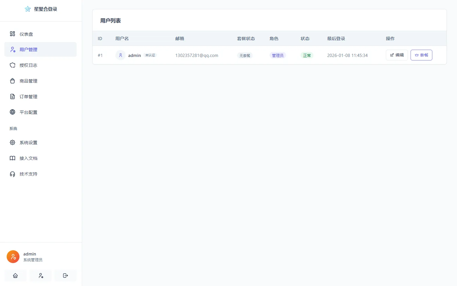 2026全新聚合登录系统源码 一栈式配置全部快捷登录接口 2026全新聚合登录系统源码 一栈式配置全部快捷登录接口