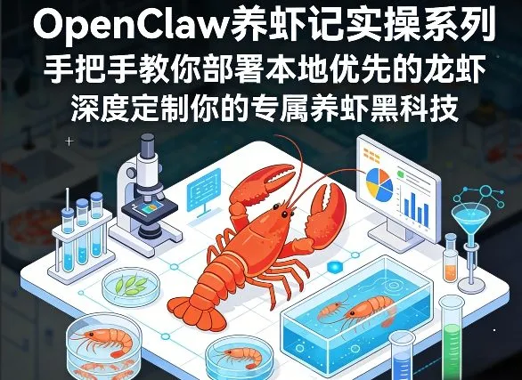 OpenClaw养虾记实操系列，手把手教你部署本地优先的龙虾，深度定制你的专属养虾黑科技(更新)-温久网络
