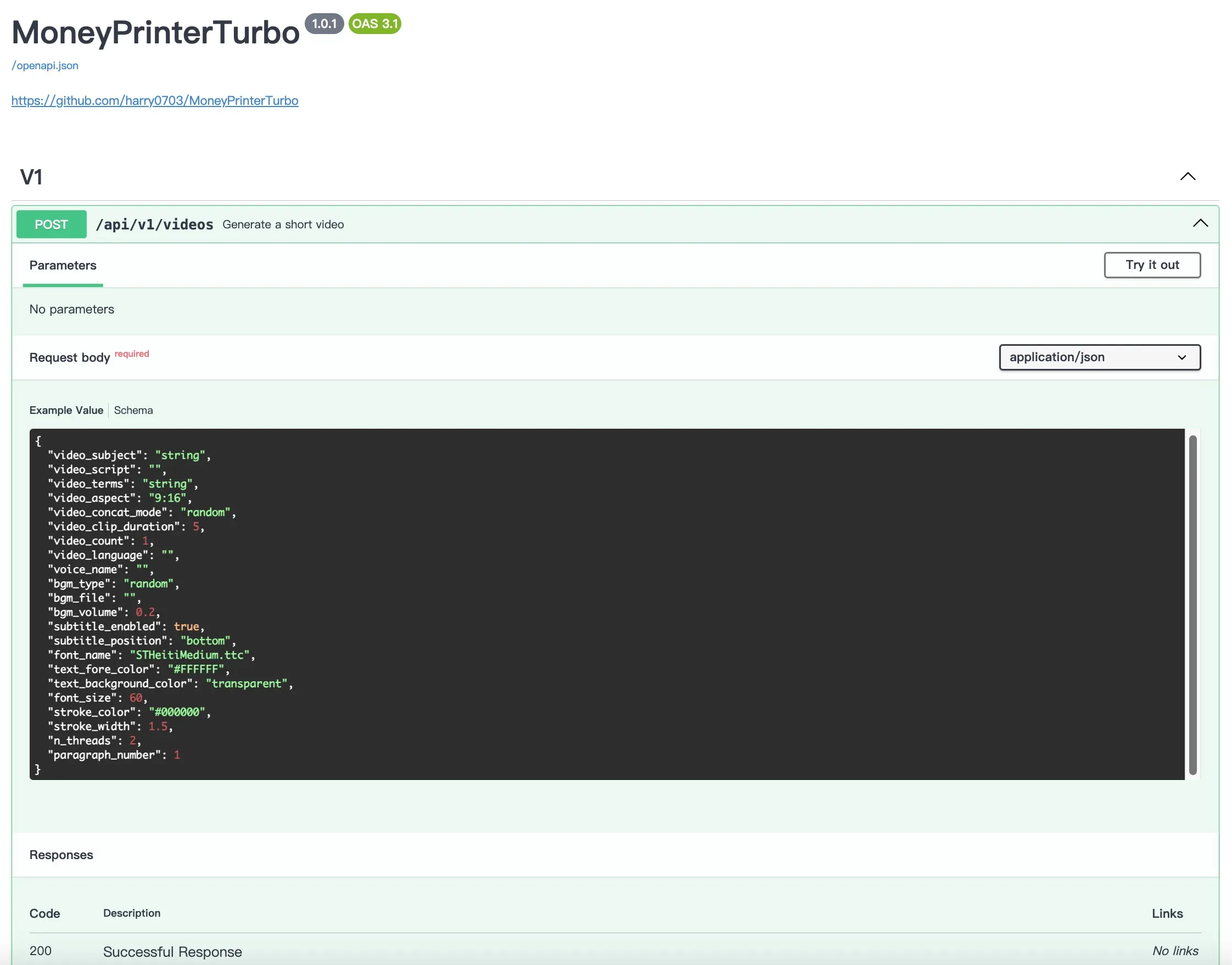 全自动ai生成视频MoneyPrinterTurbo源码-温久网络