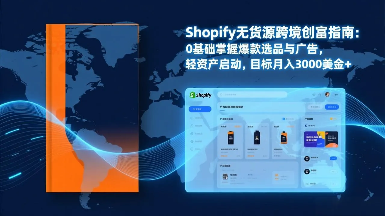 Shopify爆款打法实战：从选品到广告投放，复制爆款模型，驱动独立站月销售额破万刀-温久网络