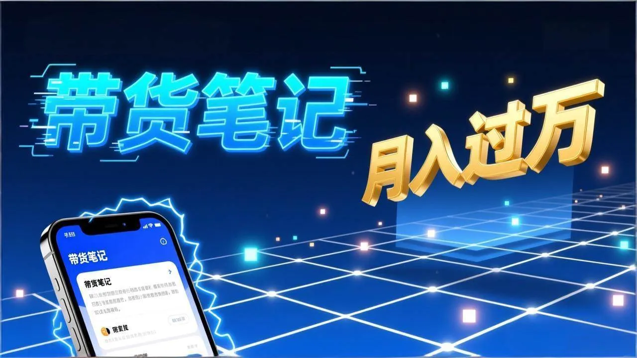 （17229期）小红书爆款笔记带货实战：拆解封面标题正文全要素，手把手教你单篇笔记带货月入过万-温久网络