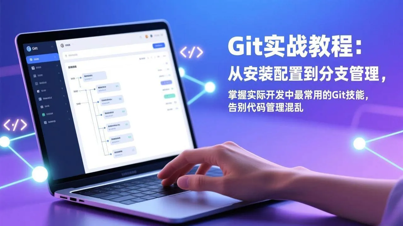 （17513期）Git实战教程：从安装配置到分支管理，掌握实际开发中最常用的Git技能，告别代码管理混乱-温久网络