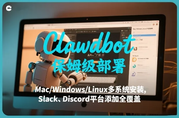 Clawdbot保姆级部署，从入门介绍、Mac/Windows/Linux多系统安装，到Slack、Discord平台添加全覆盖-温久网络